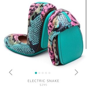 Tieks Electric Snake Flats